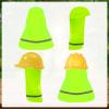 Gvhntk 6 Pcs Hard Hat Sun Shade with Reflective Strip Hard Hat Elastic Neck Shade Cooling Skull Cap Sun Neck Protector Quick Dry Neck Cover for Outdoor Activities Fishing Riding view 4