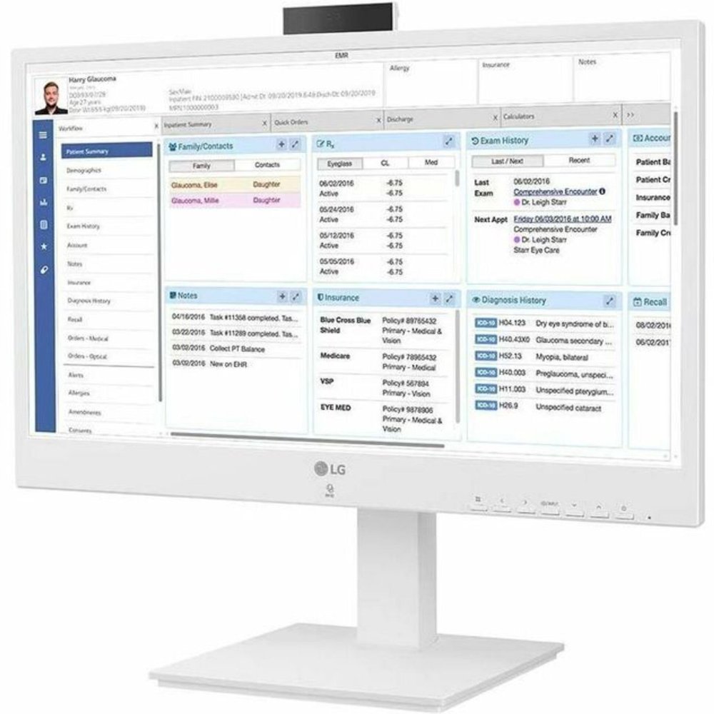 LG 23.8-24CR670IK6P inch All-in-One Thin Client for Healthcare Monitor
