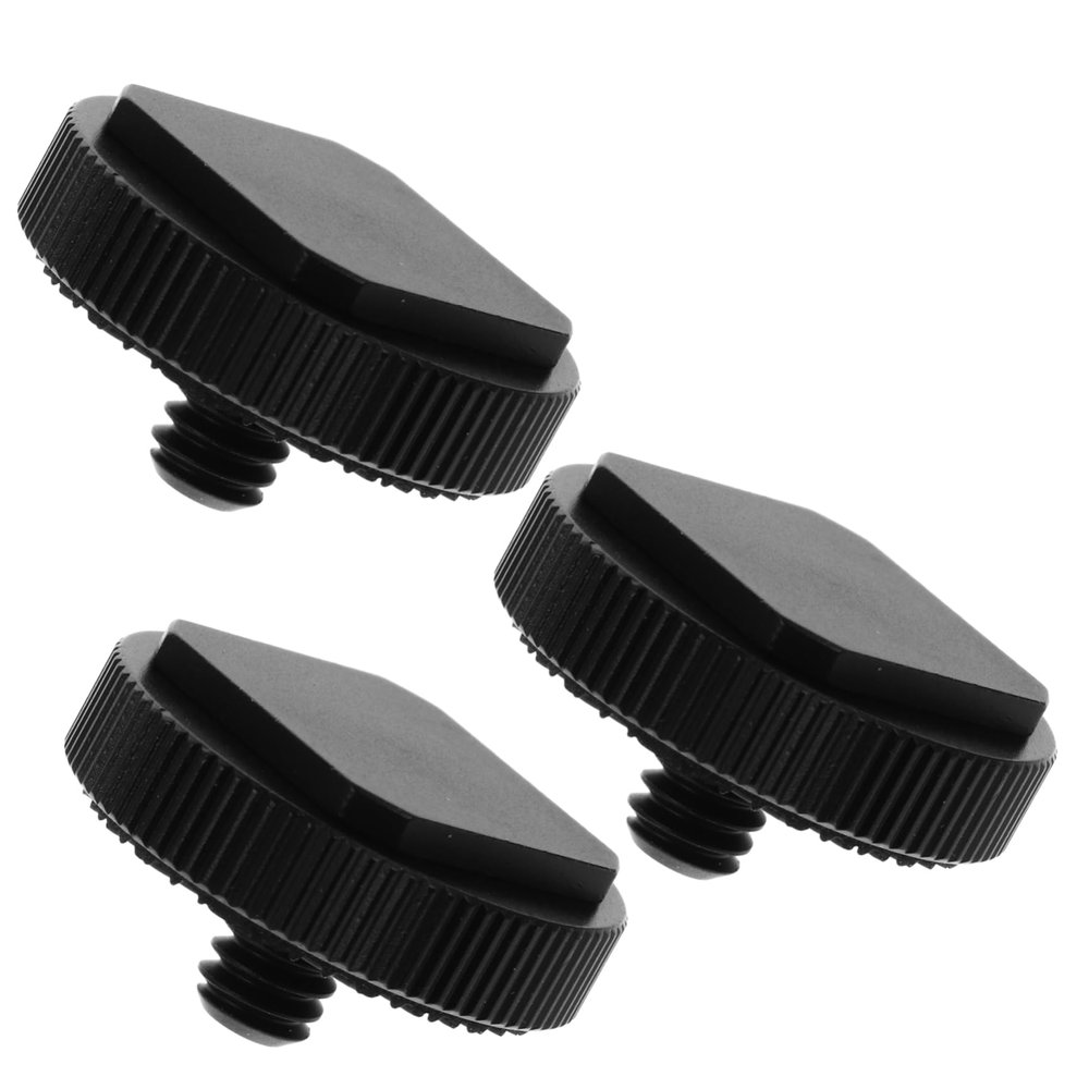 OSALADI 9pcs Cold Shoe Mount Flash Adapter for Monitors and Led Lights Compatible Cameras Tripods and Microphones for Photography Enthusiasts