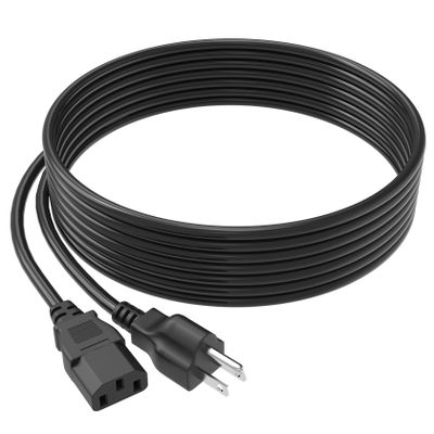 XMHEIRD 6ft/1.8m UL Listed AC in Power Cord Outlet Socket Cable Plug for Yamaha Model Motif XS6 XS7 XS8 XF6 XF7 XF8 Pro Music Synthesize Keyboard XS Workstation (an AC Power Cord Only)