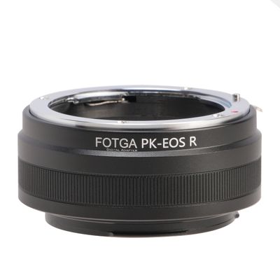 FOTGA PK-EOSR Lens Mount Adapter Ring for Pentax PK K Lens to R3 R5 R5C R6 Mark II R7 R8 R10 R50 R100 RP Camera, Compatible with Canon EOS R Mount Series Mirrorless Camera