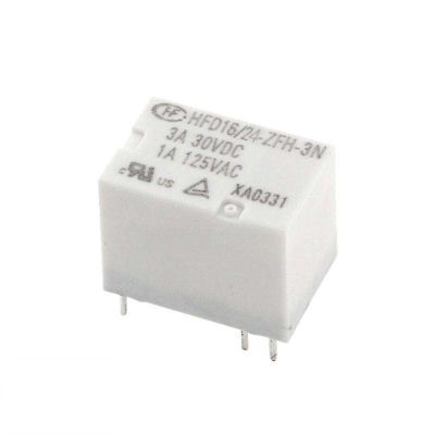 10PCS Relay HFD16/5-ZFH-3N HFD16/12-ZFH-3N (Size : HFD16 24-ZFH-3N)