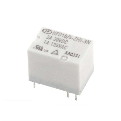 10PCS Relay HFD16/5-ZFH-3N HFD16/12-ZFH-3N (Size : HFD16 5-ZFH-3N)
