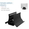XoTiq Desktop Phone Computer Vertical Gravity Storage Bracket Riser with Cooling Function Base Support, No2, Luxury Silver view 3