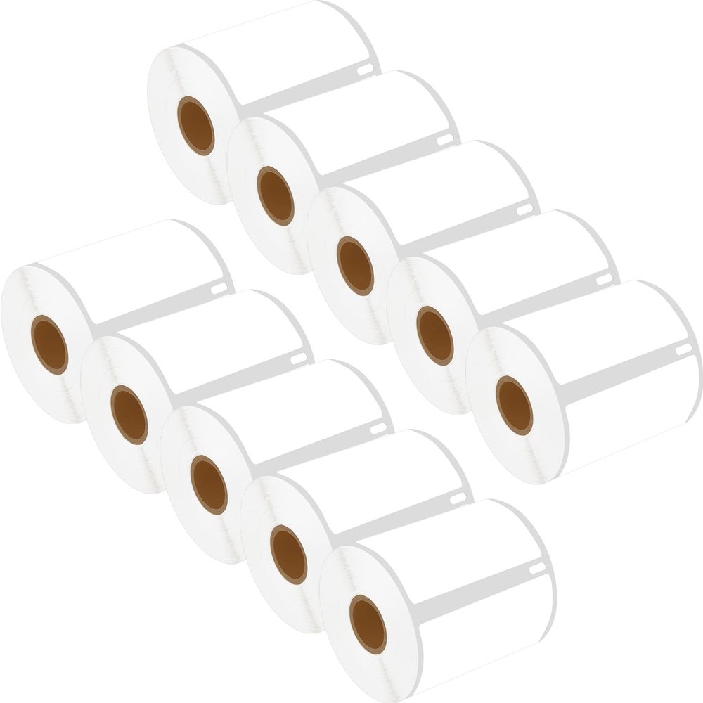 10 Rolls (575 Labels/Roll) Compatible for DYMO 1785378 4" x 2-5/16" Shipping Postage High Capacity Thermal Labels Use with Dymo Labelwriter 4XL, Rollo and Zebra Desktop Printers