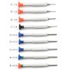 9Pcs Eyeglasses Screwdriver Metal material Different Size Slotted Phillips Plum and hexagonal Use for digital Phone and Mini Product view 2