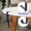 Jeffdad Metal Headphone Hook, Headphone Hanger with Double Hooks, Universal Aluminum Alloy Gaming Headphone Stand Under Desk, Non-Slip Adjustable Desk Headphone Hanger Hook view 3