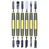 HOHXFYP 6Pcs Metal Spudger, Dual Ends Opening Pry Tool, Prying Opening Repair Tool Kit, Dual Ends Metal Spudger Set for Laptop, Mobile Phone Repair view 1