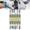 HOHXFYP 6Pcs Metal Spudger, Dual Ends Opening Pry Tool, Prying Opening Repair Tool Kit, Dual Ends Metal Spudger Set for Laptop, Mobile Phone Repair view 2