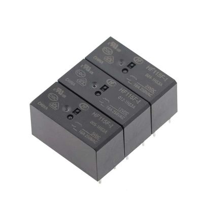 HLELU 5PCS/10PCS HF-115F-I -005 012 024-1HS3A One Set of Normally Open 6-pin 16A250VAC (Color : 5PCS, Size : HF115F-I-012-1HS3A)