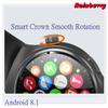 4G LTE Smartwatch, 1.43 inches Display Smart Watch Phone SL8541E Android 8.1 2GB RAM 16GB ROM 950mAh Smartwatch with Email Reply/Call/WiFi/GPS Fitness & Sleep Tracker Sport Watch Men (Black) view 4