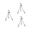 Gadpiparty 3pcs Tripod Phone Mount for Cellphone 2-Section Legs 360 Swivel Compact for Outdoor Use view 1