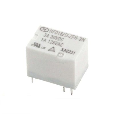 10PCS Relay HFD16/5-ZFH-3N HFD16/12-ZFH-3N (Size : HFD16 12-ZFH-3N)