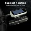 CYCLAMI S5 Out Front Mount Aluminum Compatible with Garmin Edge Bike Computer, XOSS, iGPSPORT, Left Right Double-Edged Cycling Handlebar 1.25''/ 31.8mm view 3