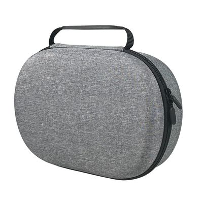 Hard Carrying Case for Vision Pro VR headset, Travel Case Protective Storage Bag EVA Shockproof Waterproof Cover Pouch for Vision Pro and Accessories Protection (Dark Grey)