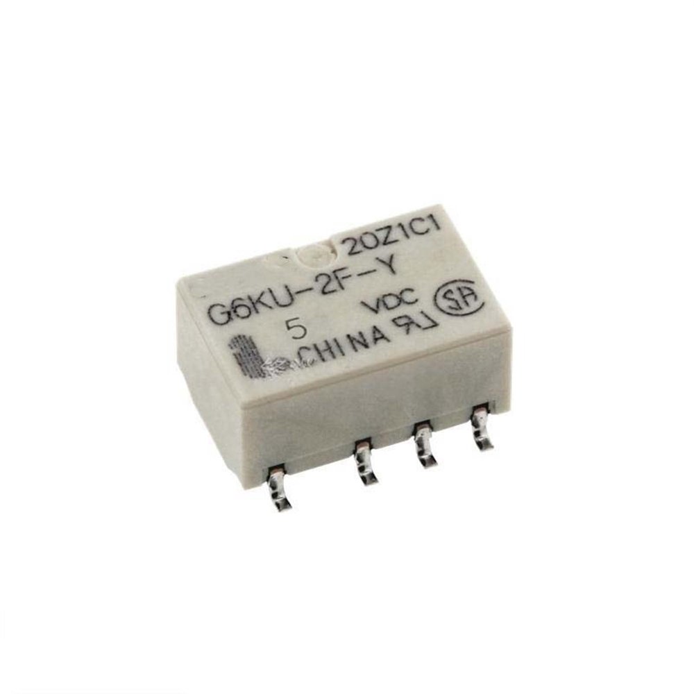 HLELU 5PCS G6KU-2F-Y-5VDC G6KU-2F-Y-12VDC G6KU-2F-Y-24VDC Relay (Size : G6KU-2F-Y-5VDC)