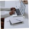Hemoton 2pcs Port USB Hub Swiveling Connector USB Splitter Data Dock for Laptop Keyboard Mouse Data Transmission Charging view 4