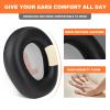 SINOWO Replacement Earpads for JBL Quantum 600 (Q600) Wireless Over-Ear Performance Gaming Headset,Ear Pads Cushions with Noise Isolation Memory Foam,Soft Protein Leather-Black view 2