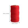 EXCEART 4pcs Colored Cotton Rope Twine for Crafts Decorative Woven String for Wrapping Tapestry Weaving and Festive Decorations for Weddings Birthdays and Gardening view 4