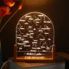 Custom Star Map Night Light,First Date Gifts for Couple,Personalized Night Light Star Map for Specific Date,Star Map Night Light for Anniversary Valentines Day Wedding Gift (6 * 8in,1-Color) view 3