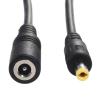 YSJJZRL DC 4.0x1.7mm Male to Female Power Supply Adapter Connector Cable Power Extension Cords for CCTV Laptop (Black,1.5M) view 3