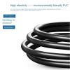 YSJJZRL DC 4.0x1.7mm Male to Female Power Supply Adapter Connector Cable Power Extension Cords for CCTV Laptop (Black,1.5M) view 4