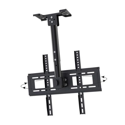 THEGA Plafond Rglable Pour Tlviseur - Support TV Pivotant  360 Degrs  Mouvement Complet, Convient Aux Tlviseurs De 26  65 Pouces Support De Tlvision, Chargement Maximum Jusqu' 40kg/88Lbs