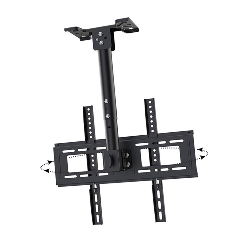 THEGA Plafond Rglable Pour Tlviseur - Support TV Pivotant  360 Degrs  Mouvement Complet, Convient Aux Tlviseurs De 26  65 Pouces Support De Tlvision, Chargement Maximum Jusqu' 40kg/88Lbs