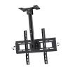 THEGA Plafond Rglable Pour Tlviseur - Support TV Pivotant  360 Degrs  Mouvement Complet, Convient Aux Tlviseurs De 26  65 Pouces Support De Tlvision, Chargement Maximum Jusqu' 40kg/88Lbs view 1