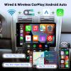[2G+64G] Android 13 Rotatable Single Din Vertical Car Stereo 10.4 inch Touch Screen Radio Unit with Wireless Carplay & Android Auto/EQ Audio/Bluetooth 4.2/SWC/GPS Navigation/FM RDS view 4