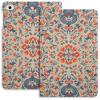 Blue and Orange Floral Case for iPad iPad Mini 5/4/3/2/1(7.9- Inch) iPad Mini 6 (8.3-inch, 2021) with Pencil Holder, Protective Case with Soft TPU Back, Auto Sleep/Wake Cover view 1