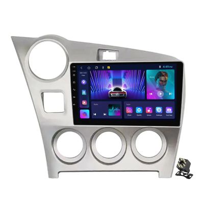 Android 12 Car Stereo Radio for Toyota Matrix 2009-2014, 9 Inch Touchscreen MP5 Player Head Unit with GPS Navigation Wifi Bluetooth FM/RDS Radio SWC+Backup Camera,M100cp/1+32g