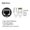 2 Pack of Gigabit Ethernet Media Converter, Open SFP Fiber to Ethernet RJ45 Converter 10/100/1000Base-Tx and 1 Pack of 1.25G SFP 1000Base-SX Transceiver, Compatible with D-Link DEM-31 view 3
