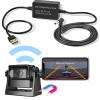 EWAY WiFi Magnetic Hitch Wireless Backup Rear/Front View Camera Rechargeable Battery for iPhone iPad Android + Radar Detector Cable USB to DC 3.5 Plug (DC3.5mm x 1.35mm) Radar Detectors Power Cord 5ft view 1