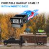 EWAY WiFi Magnetic Hitch Wireless Backup Rear/Front View Camera Rechargeable Battery for iPhone iPad Android + Radar Detector Cable USB to DC 3.5 Plug (DC3.5mm x 1.35mm) Radar Detectors Power Cord 5ft view 2