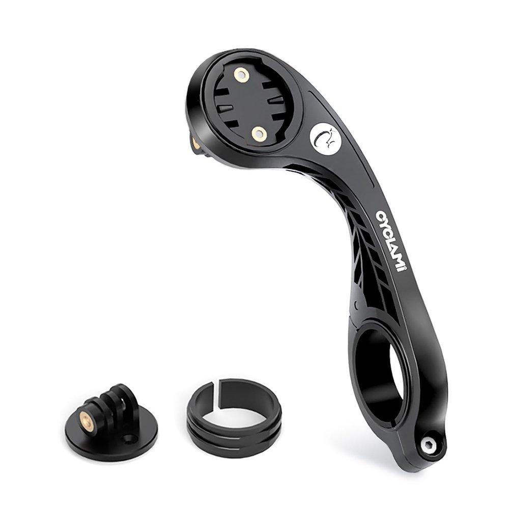CYCLAMI S2 Out Front Mount Compatible with Garmin Edge Bike Computer, XOSS, iGPSPORT - Cycling Handlebar 1.25''/ 31.8mm