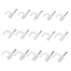 Gadpiparty Multifunctional Cable Clips Wire Fixing Clamps for Wall Telephone Home Install Strong Load Capacity view 1