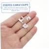 Gadpiparty Multifunctional Cable Clips Wire Fixing Clamps for Wall Telephone Home Install Strong Load Capacity view 3