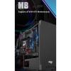 Gaming Case,Mid-Tower PC Gaming Case ATX/M-ATX - Front I/O USB 3.0 Port - Full Side Through Glass - 8 Fan Position-Water Cooling Installation Ready view 4