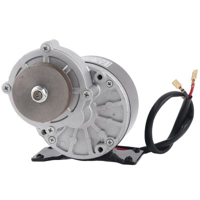 Gear Reduction Motor, Gear Reduction Motor Brush DC Motor Permanent Magnet Reduction Eletric Motor Generator, 12V 250W Long-Lasting Pure Copper Belt Pulley Geared Motor Accessory