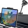 woleyi Heavy Duty Truck Tablet Mount [Metal Arm] Dashboard Windshield Suction Cup Tablet Holder for Trucks/Vehicles, Compatible with iPad Pro Air Mini, Galaxy Tab, Z Fold, Cell Phones, 4.7-13" Devices view 1