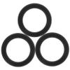 HOMSFOU 6pcs Recorder Rubber Belts for Cassette Tape Machine Easy to Install Drive Belts for Tape Recorders Radios and Record Players view 2
