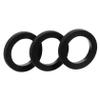 HOMSFOU 6pcs Recorder Rubber Belts for Cassette Tape Machine Easy to Install Drive Belts for Tape Recorders Radios and Record Players view 3