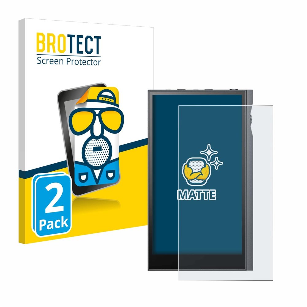 BROTECT 2-Pack Screen Protector Anti-Glare for Astell&Kern Kann Ultra Screen Protector Matte, Anti-Fingerprint Protection Film