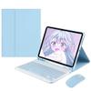 Kaidisen Keyboard Case & Mouse for Galaxy Tab A9+ 5G 11 inch 2023 Model (SM-X210/X216/X218) - Detachable Bluetooth Mouse, Cute Color Keyboard Cover, Sky Blue view 1