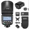 GODOX V1 PRO C TTL Li-ion Round Head Camera Flash + GODOX Xnano-C 2.4G Wireless Flash Trigger view 1