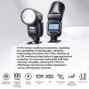 GODOX V1 PRO N TTL Li-ion Round Head Camera Flash + GODOX Xnano-N 2.4G Wireless Flash Trigger view 4