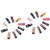 DirectNine Basics 20pcs Leather Wire Holder Cable Zipper Cord Organizer Desktop Cable Organizer