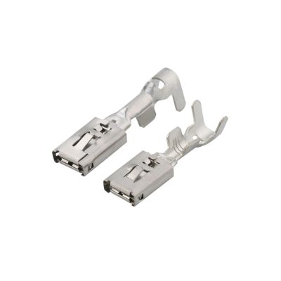 LIANGMEI Qingqing Store 10-100 Pcs 6.3mm Wiring Terminal Female DJ6223-6.3C Connector AMP Tyco Plugs Socket Fuse Box Wire Harness Soft Jacket (Size : 10Pcs)