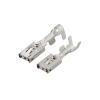 LIANGMEI Qingqing Store 10-100 Pcs 6.3mm Wiring Terminal Female DJ6223-6.3C Connector AMP Tyco Plugs Socket Fuse Box Wire Harness Soft Jacket (Size : 10Pcs) view 1